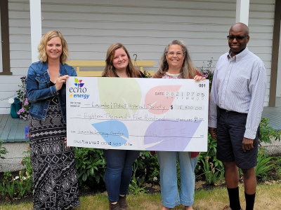 LDHS Cheque Presenting